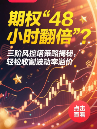 期权“48小时翻倍”陷阱：用三阶风控塔锁死风险，收割波动率溢价（七）