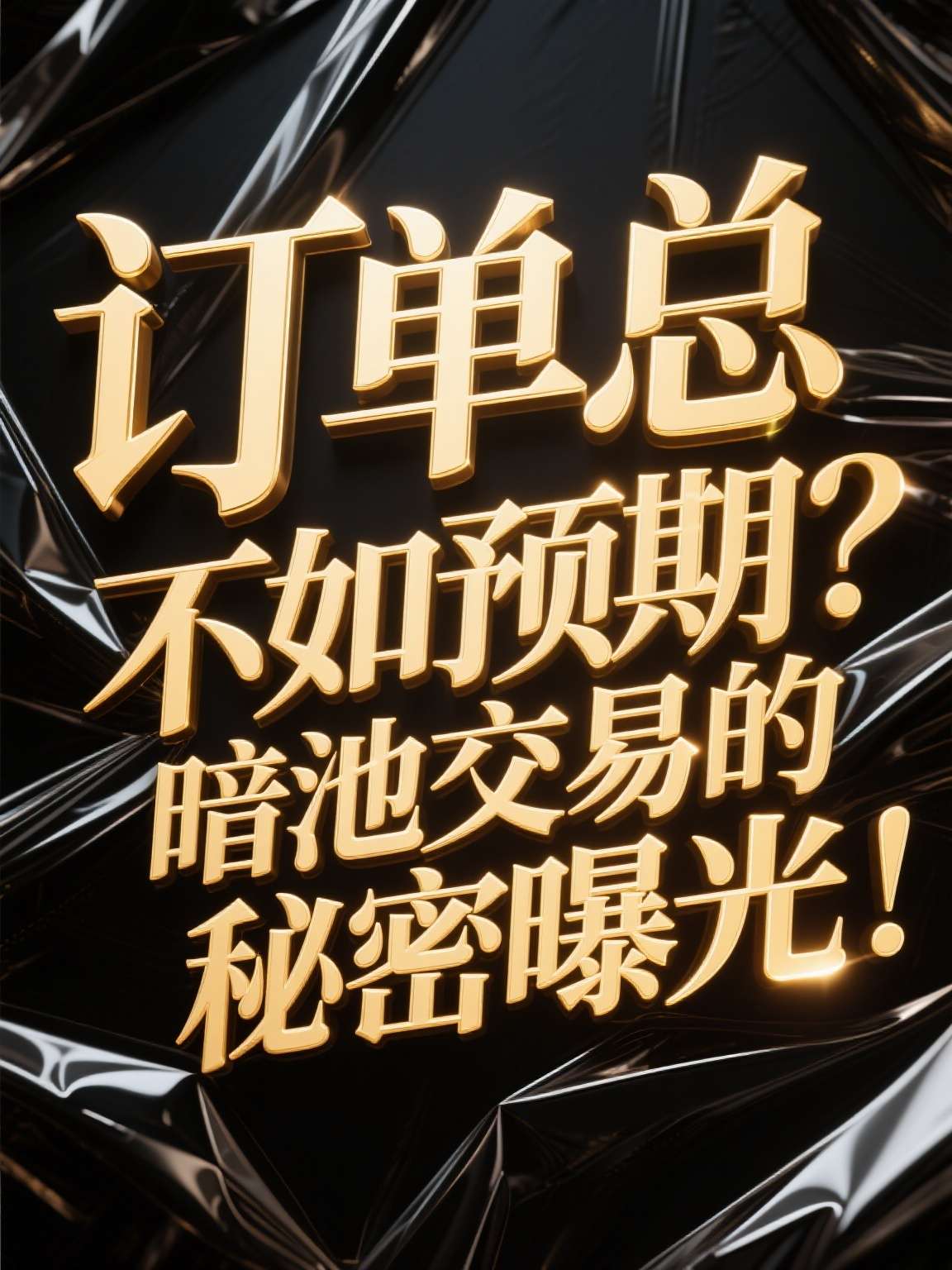 暗池解剖报告：你的订单为何总劣于预期？揭秘“非公开市场”的秘密！(九)第1张-价值007