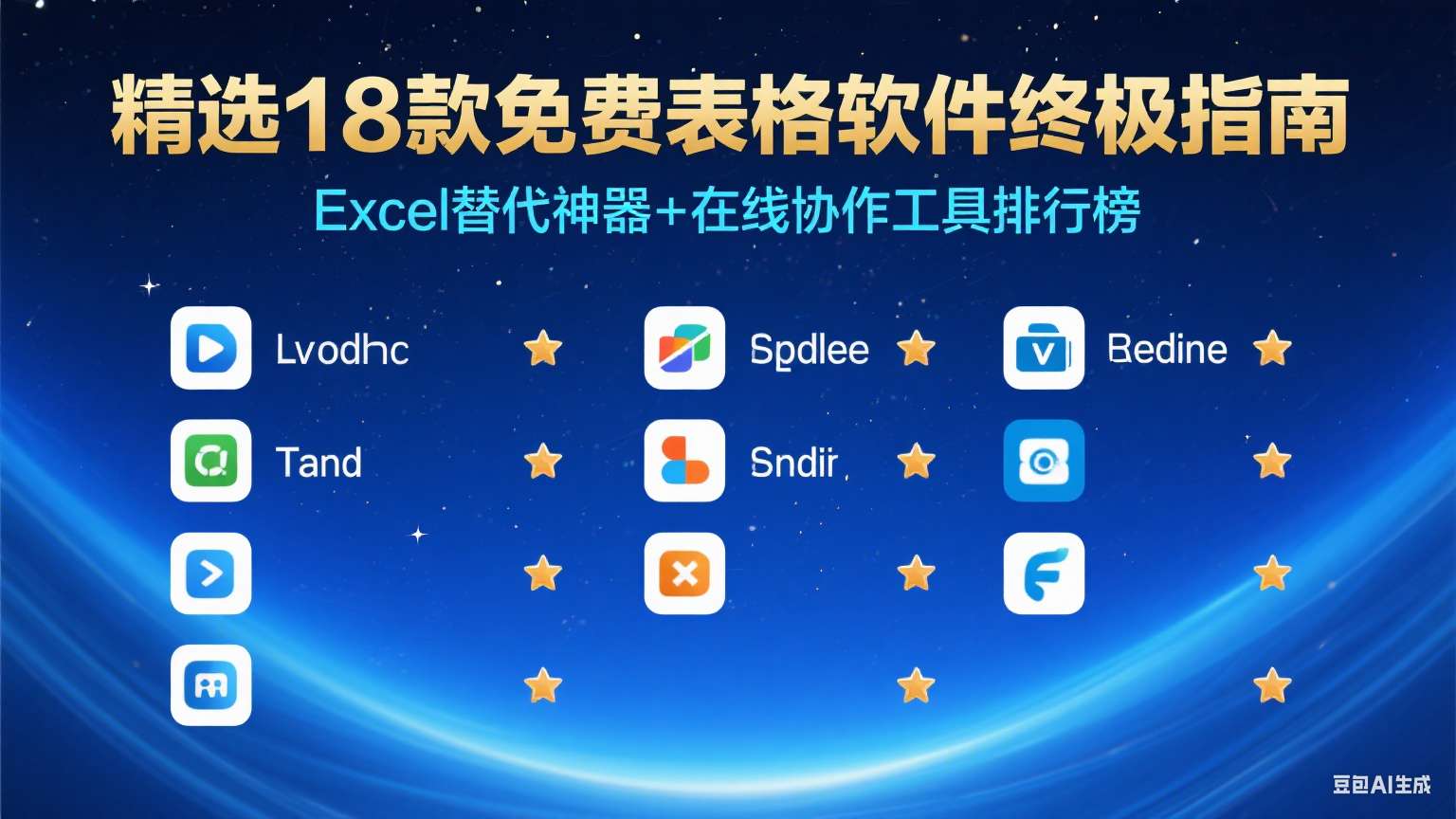  最新精选18款免费表格软件终极指南：Excel替代神器+在线协作工具排行榜（三）第1张-价值007