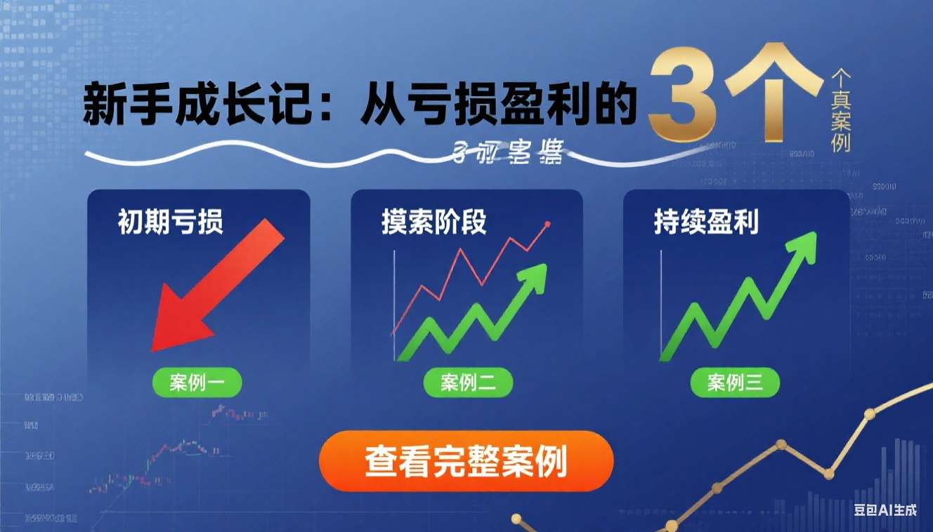 新手成长记：从亏损到盈利的 3 个真实案例(17) 新手炒股案例 投资成长 亏损教训 盈利经验 第1张