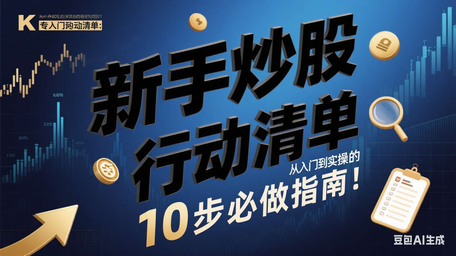 新手炒股行动清单：从入门到实操的 10 步必做指南(18) 炒股步骤 实操指南 新手入门 风险控制 行动清单 第1张