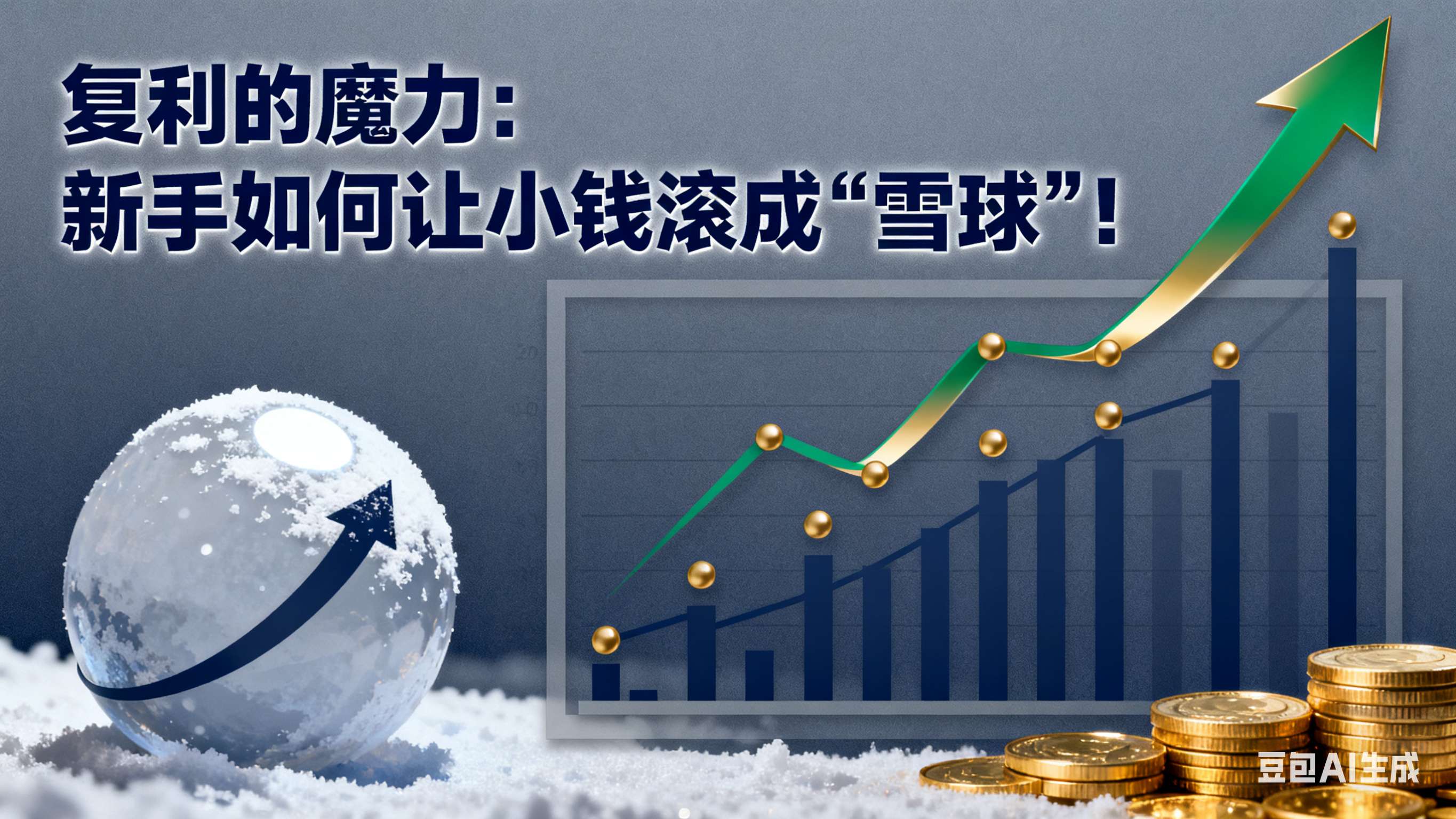 复利的魔力：新手如何让小钱滚成“雪球”(23) 复利投资 长期投资 财富增长 复利标的 定投策略 第1张